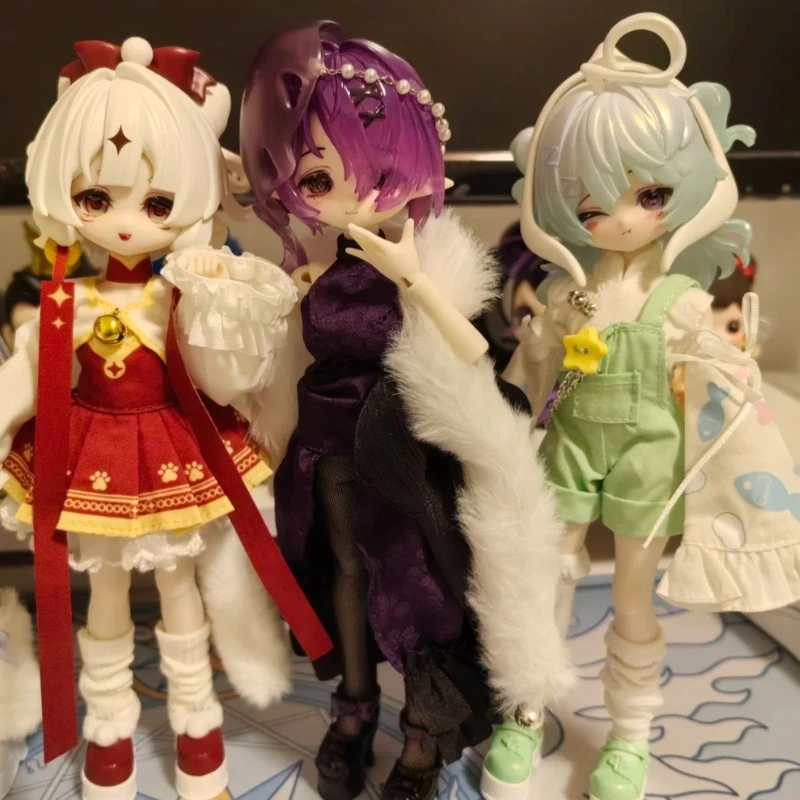 

Genuine Come4free Minty V3 Fortune Slip Spirit 1/8bjd Series Blind Box Cute Anime Doll Mystery Box Girls Customized Toy Gift