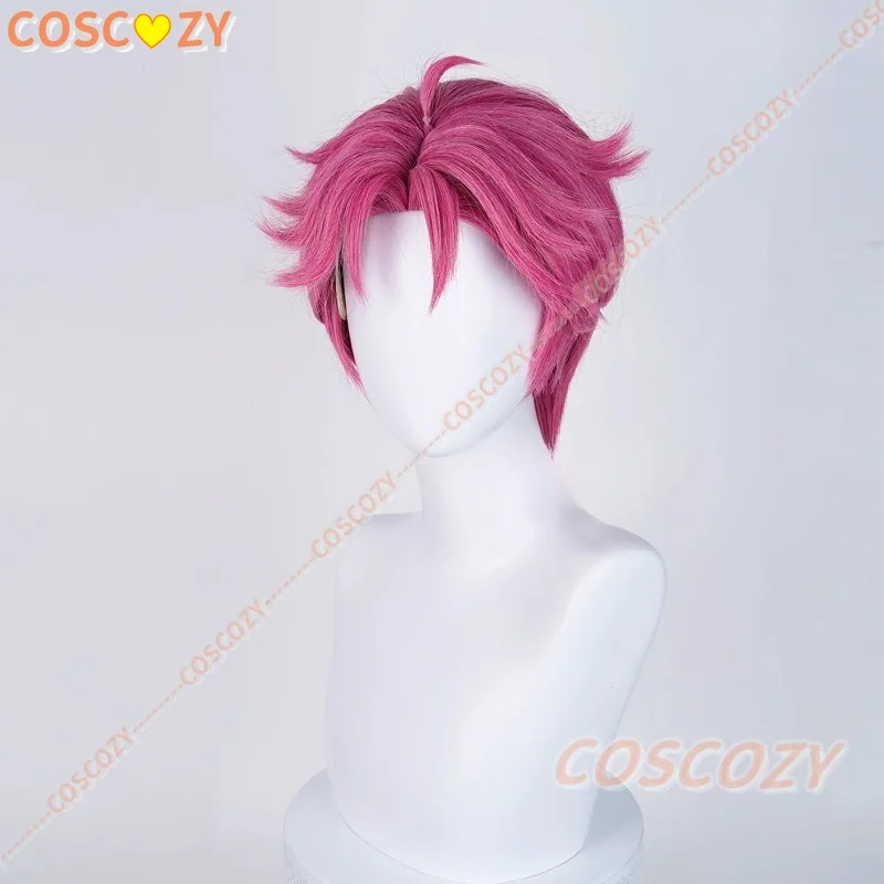 Kpop Demon Hunters Wig Saja Boys Abby Wig Men Short Hair Jinu Cosplay Wigs Free Wig Cap