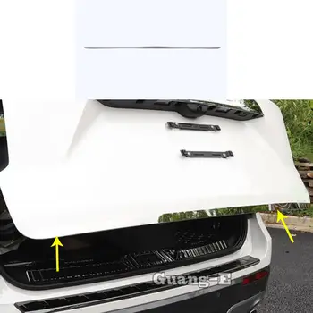 適用於福特探險家 U625 2019 2020 2021 2022 2023 的不鏽鋼後門底部尾門框架板裝飾條。 6 最佳銷售 福特探險者後擋板裝飾條 - №2