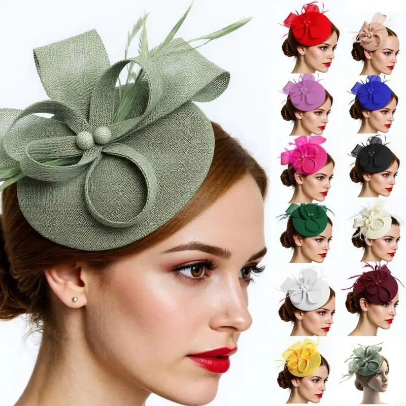 

Fashion Head Flower Fascinator Hairband for WeddingEvent and Afternoon Teas