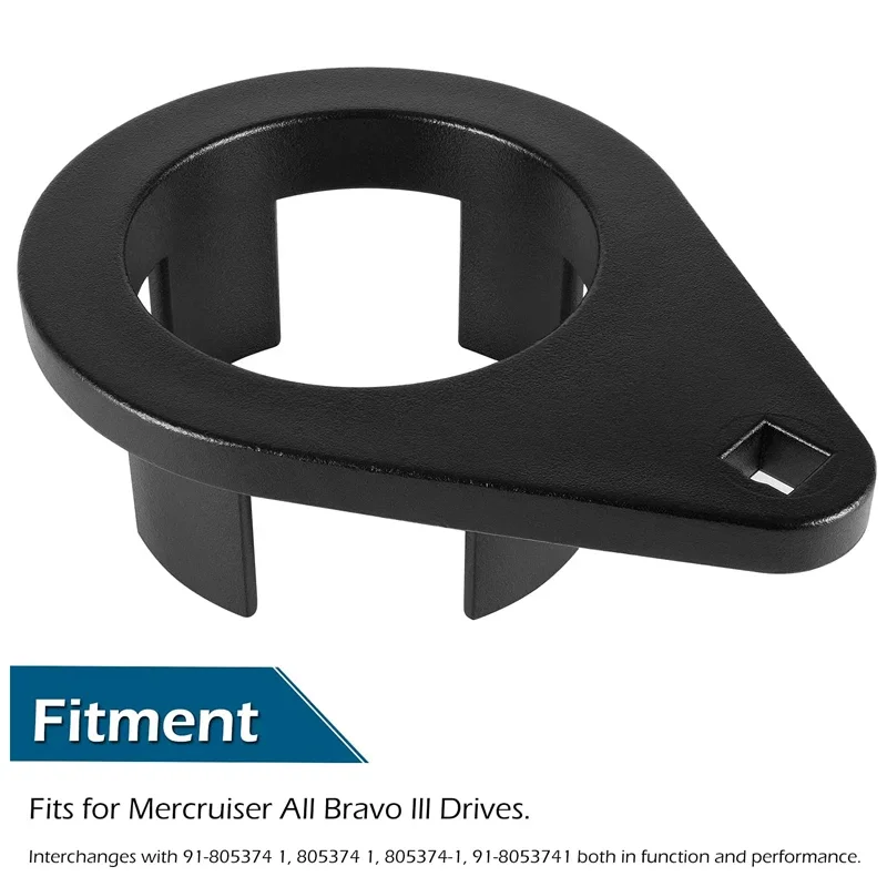 for Mercruiser Bravo III Three 3, Bearing Carrier Retainer Nuts Tool 91-8053741 & Blackhawk Drive Bearing Carrier Tool 91-805374