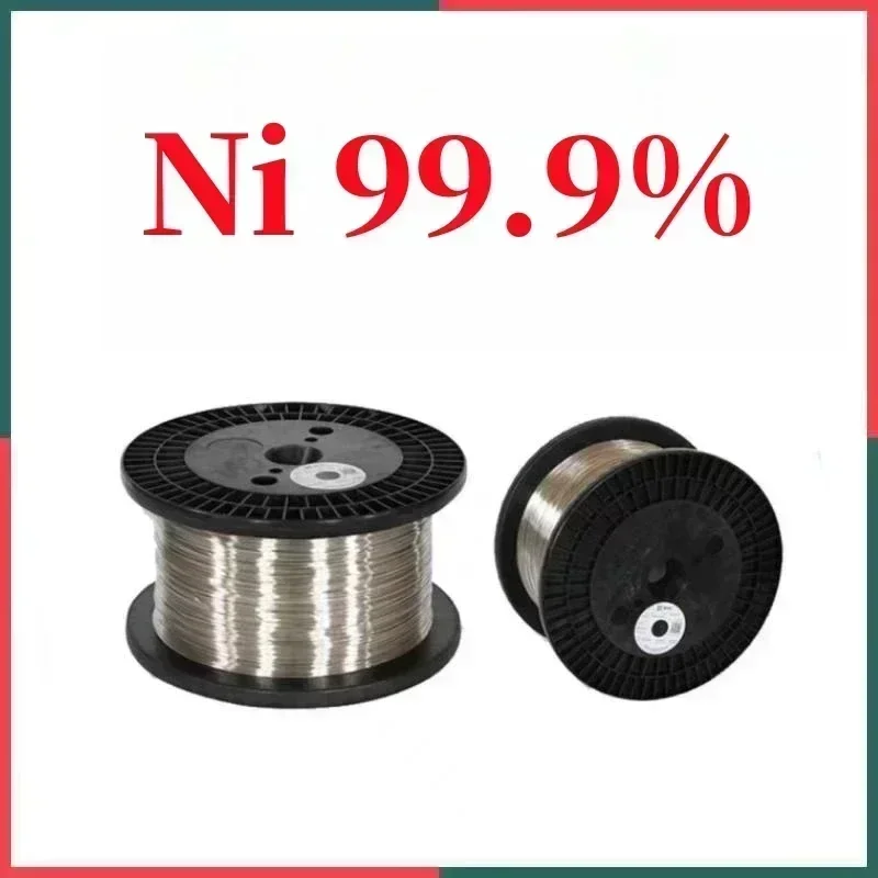 Ni99.90% high purity N4 N6 nickel wire 0.025mm-8.0mm ultra-fine nickel wire for scientific research and experiment