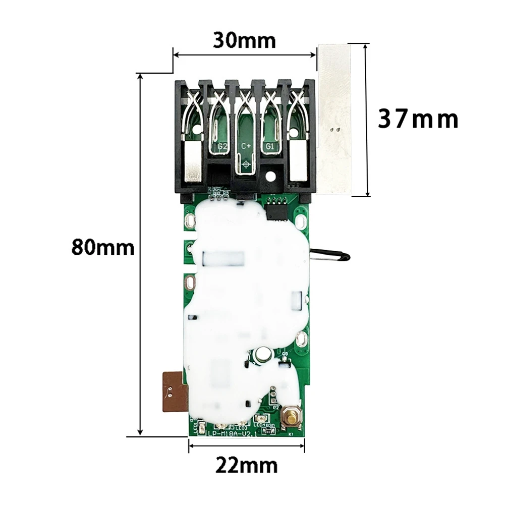 ABBP-Li- バッテリー PCB ボード 18V 3Ah 4Ah Li- バッテリー PCB ボードマザーボード 48-11-1811 充電保護ボード