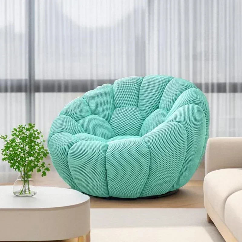 Projektant pojedynczego siedziska Dyniowa leniwa sofa Balkon i sypialnia mogą się leżeć i odchylać Włoska minimalistyczna sofa piłkarska Rochburg