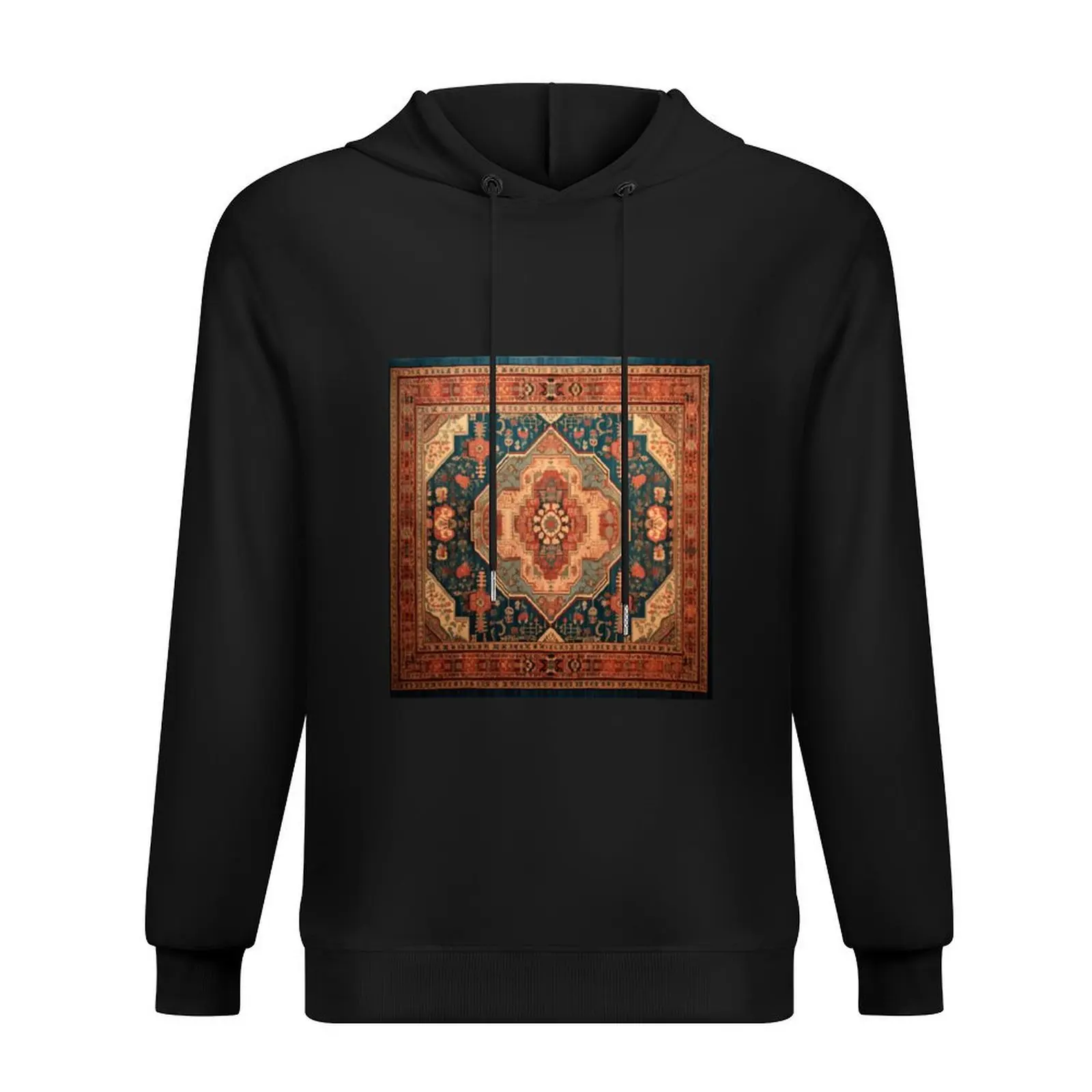 

Antique Vintage Persian Carpet Rug Hoodie men wear korean style clothes mens clothes pullover hoodies