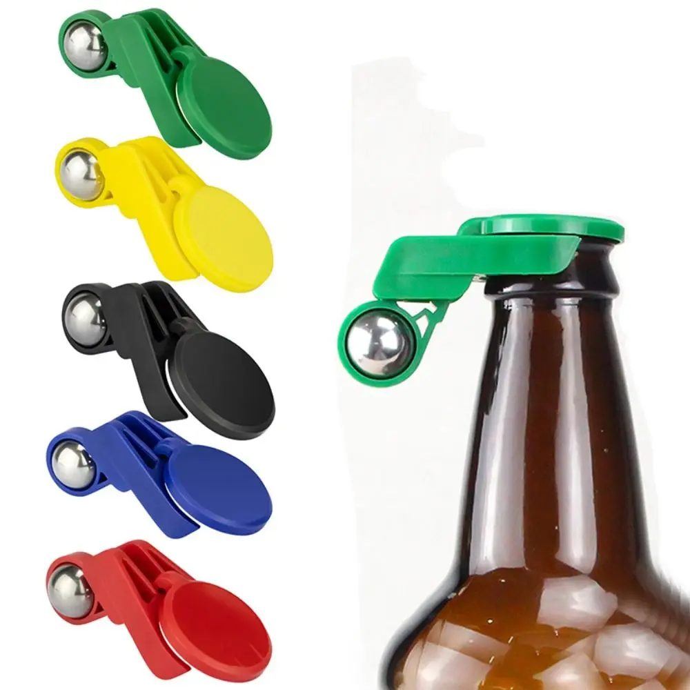Colorful Sealed Beer Bottle Cap Automatically Leak-proof Bottle Stopper Creative Reusable Saver Lid Beverage