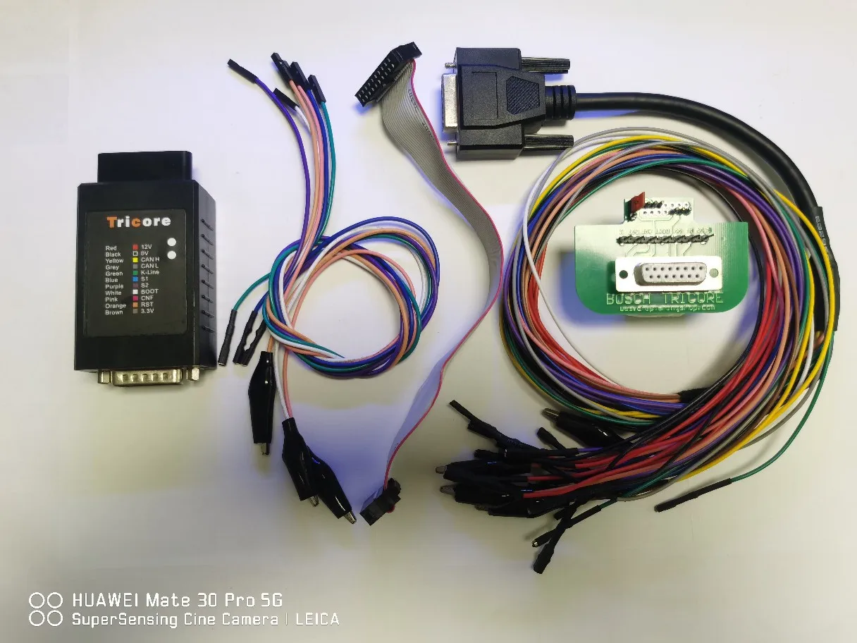 mpps v22 three-core starting cable full set of ECU power upgrade