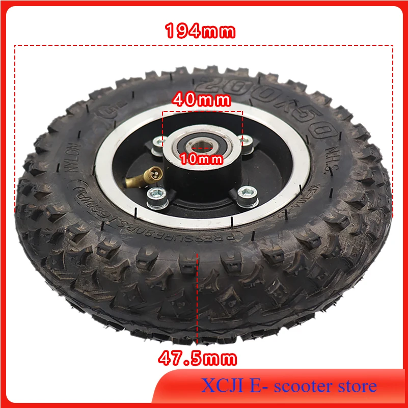 

200x50 Pneumatic tyres Inner tube 200*50 tyre For Electic Scooter Motorcycle ATV Moped Parts KAIFENG 8 inch