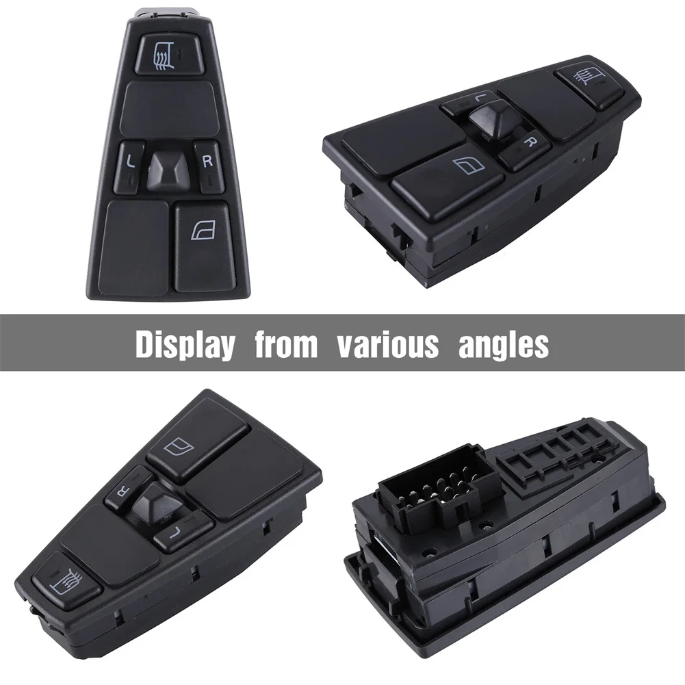 

For Volvo Truck FH12 FM Car Window Regulator Adjustment Switch, Car Window Control Switch OEM : FH12 20752922 07W27 Plastic