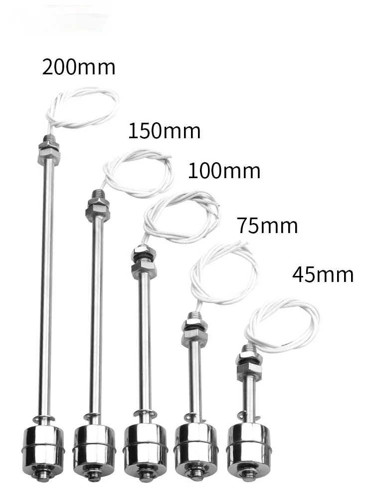 Stainless Steel Liquid Float Switch High Temperature Resistant Water Tower Water Tank Automatic Liquid Level Controller Sensor