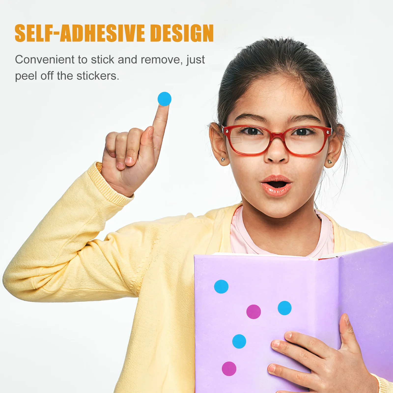 

20 Sheets Colorful Dot Stickers Round Label Sticker for Organization Color Coding Files Documents Home Storage Classify