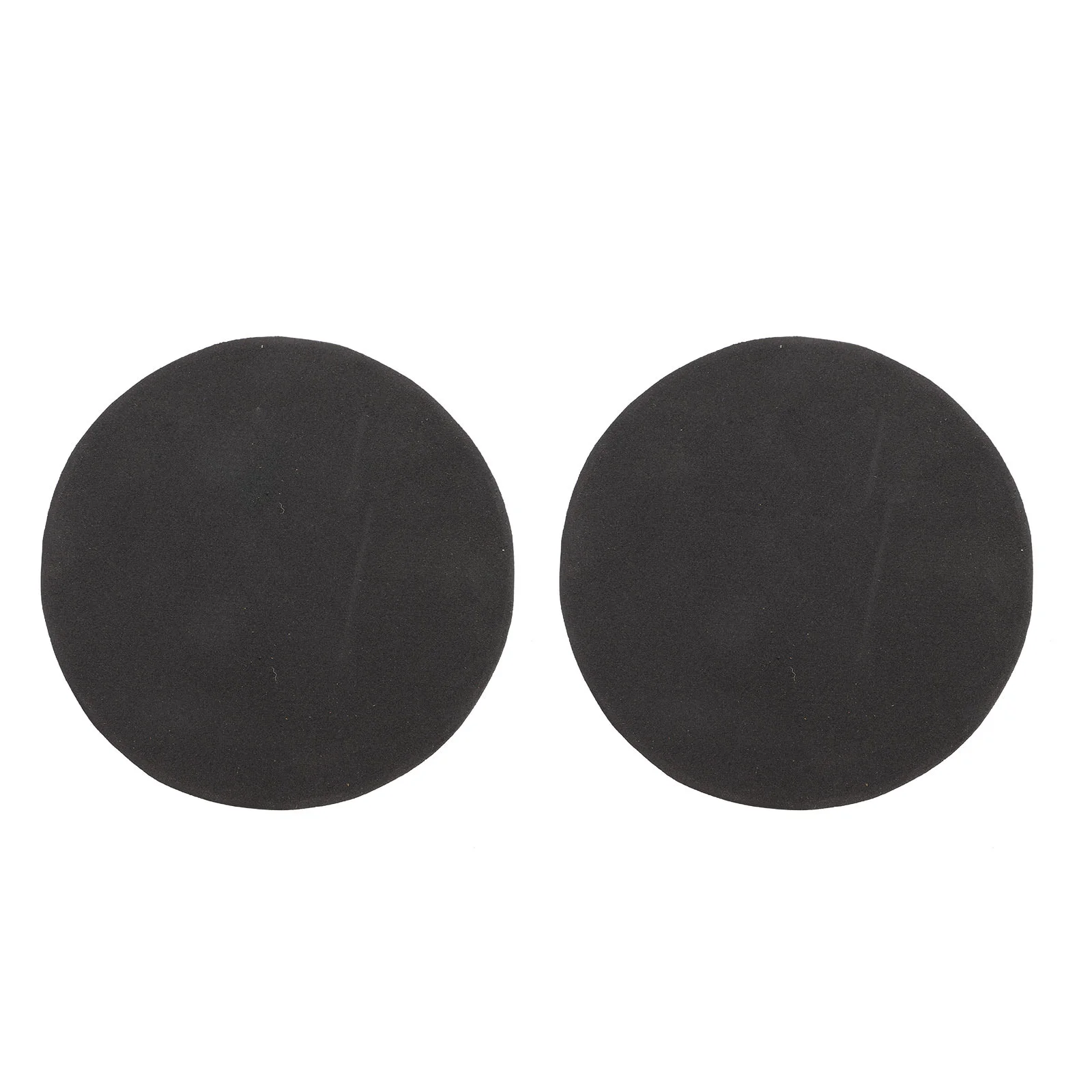 

2 Pcs Drum Protective Pad Stickers Bass Head Patch Kick Cotton Practice Pads