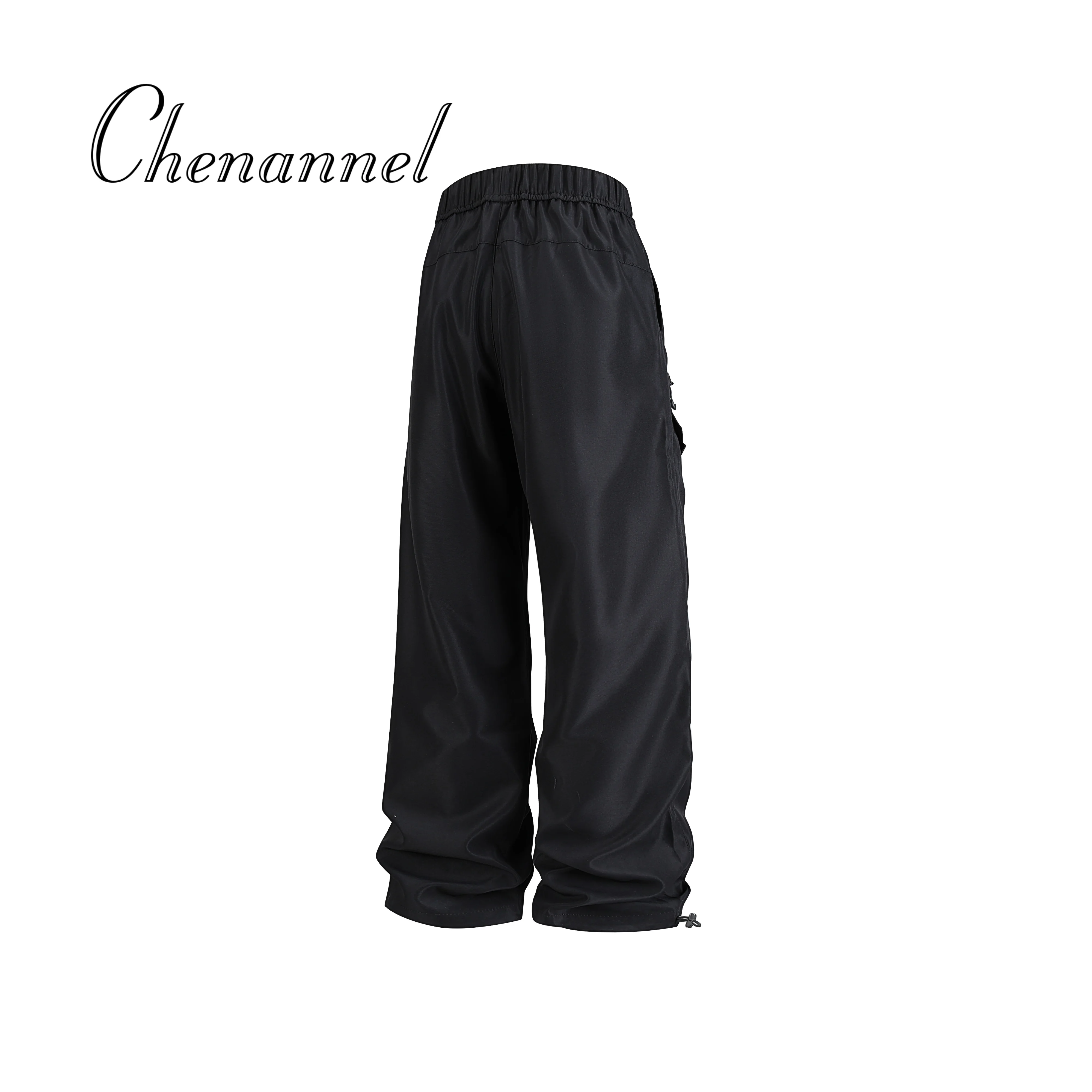 

American high street hip-hop street personality straight leg trendy work pants for men and women loose wide leg casual pants