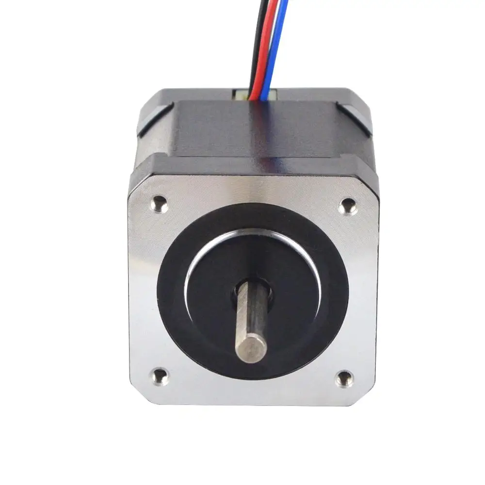 0.9deg Nema 17 Stepper Motor 2A 42x48mm 46Ncm Full D-cut Shaft 4-lead Nema17 Stepper for DIY 3D Printer CNC Robot