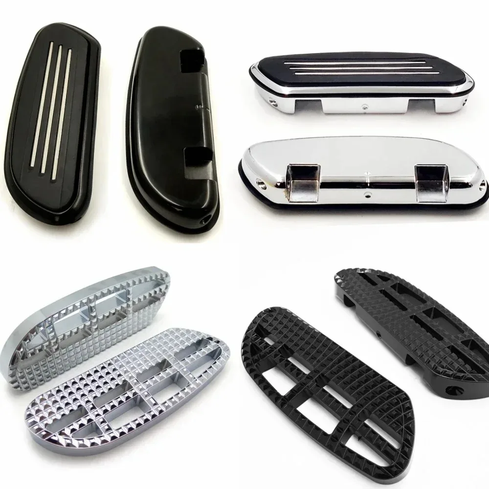 Motorcycle Parts Streamline Passenger Foot Floor Board For Harley-Davidson Touring Road Street Glide 1993-2022