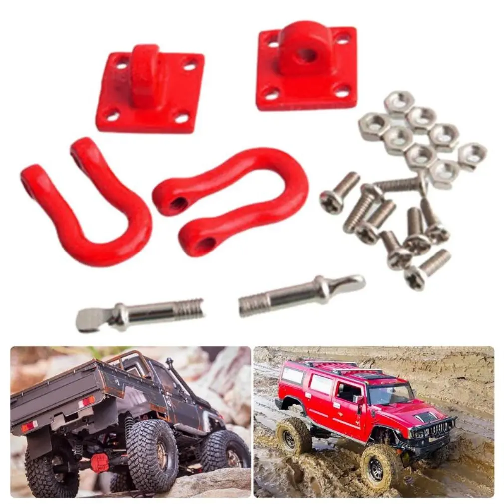 Gancho de cabrestante de aluminio, conector de gancho de remolque, conjunto de montaje de grillete plano para remolque, camión, ATV, UTV, líneas de cabrestante, gancho de cabrestante