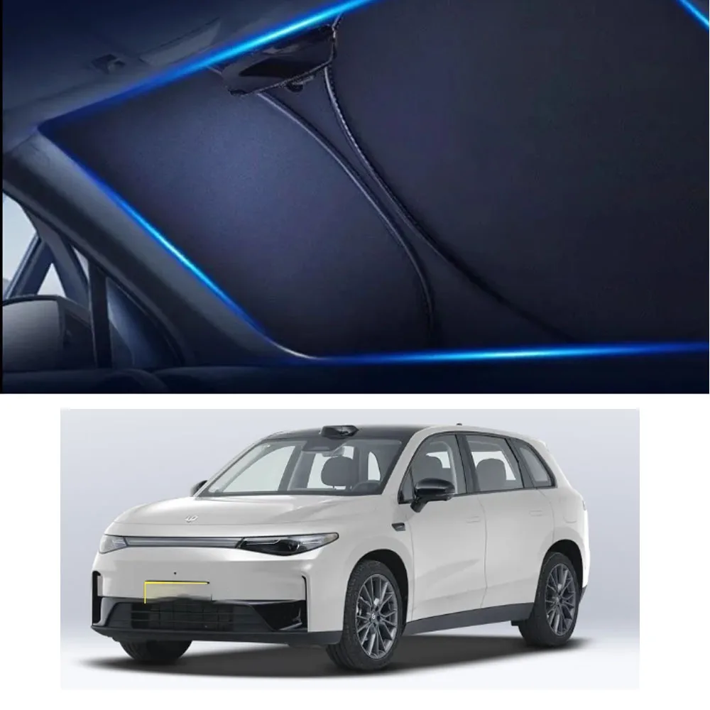 リープモーター用リープモーター-c16-サンシェード-uv-保護カーテンサンシェードバイザーフロントガラスプロテクターカーアクセサリー