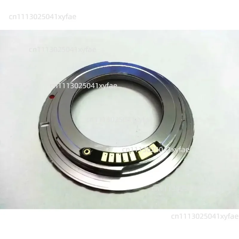 Silver M42-EOS AF Lens Adapter Ring Pure Copper With Electronic Chip, M42 to EOS SLR Camera Mount