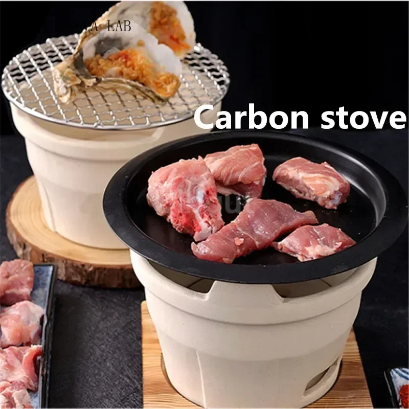 Carbon mud soil stove charcoal old fashion clay oven BBQ Barbecue Grills Chafing Dish Small Commercial Carbon Furnace Household