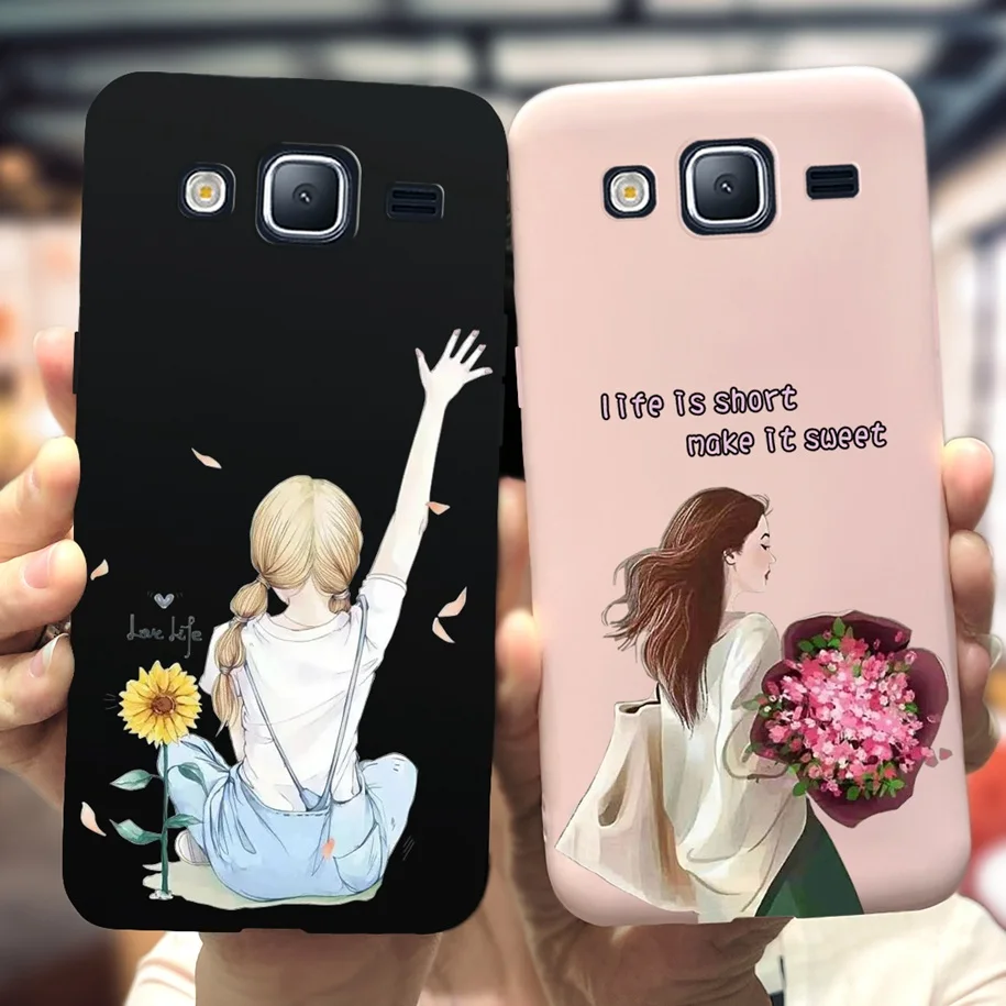 For Samsung Galaxy J2 Prime Case G532F Pretty Girls Back Cover Soft Fundas For Samsung J5 Prime G570F J2Prime Phone Cases Bumper