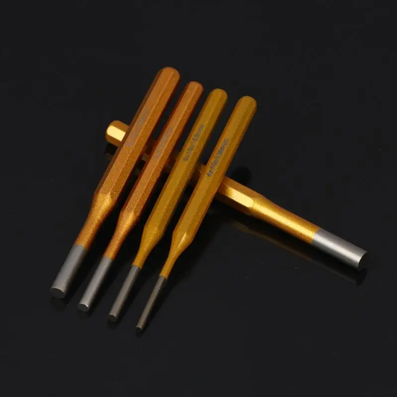 2/3/4/5/6/8/10MM Brass Central Positioning Punch 150mm Roll Pin Punch Tool Remover For Machinery Maintenance Accessories Gift view 5