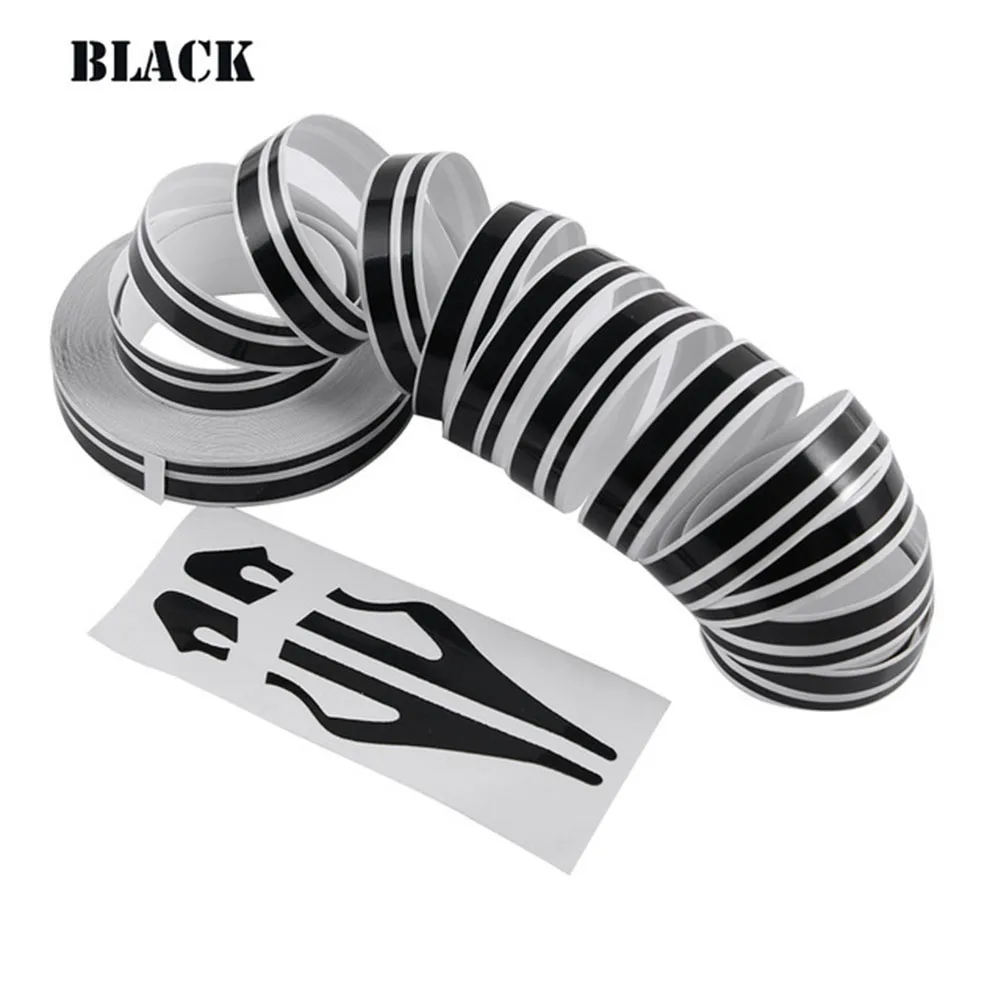 32 Feet Vinyl Pinstriping Double Line Tape for Vehicle Bodywork Decoration and Long Lasting Weather Resistant Use