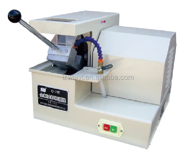 

Brand Q-2A Metallographic Specimen Cutting Machine with Diamond Cutting Wheel for Laboratory