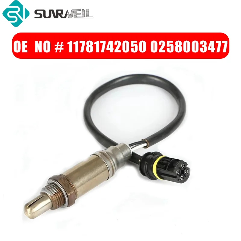 11781742050 0258003477  Oxygen Sensor Lambda Probe O2 Sensor  Air Fuel Ratio For BMW E60 E61 520i 525i 530i E46 E39 M52 B20 E38