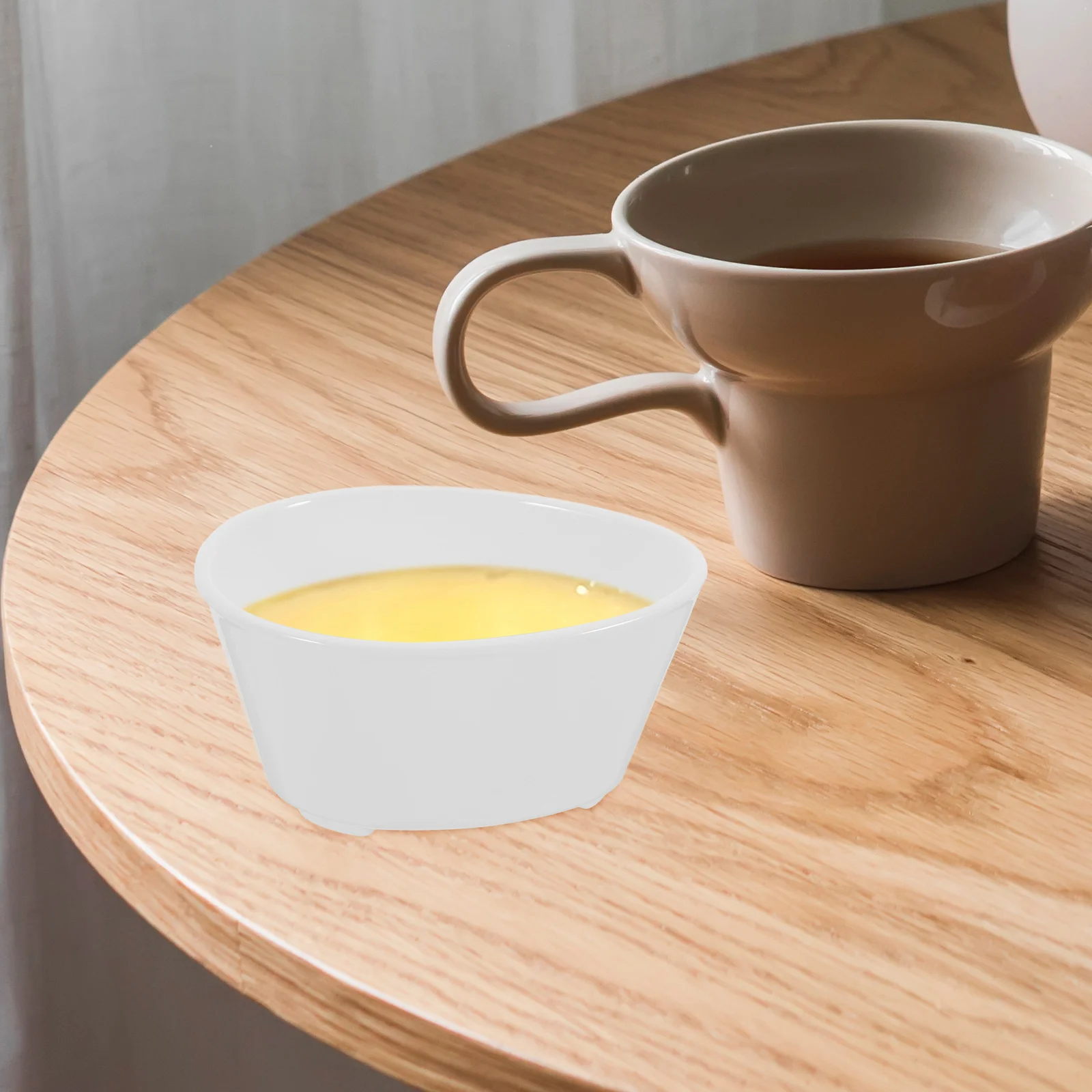

Steamed Egg Bowl Bathtub Decor and Accessories Cereal Bowls Kitchen Soap Dish Artificial