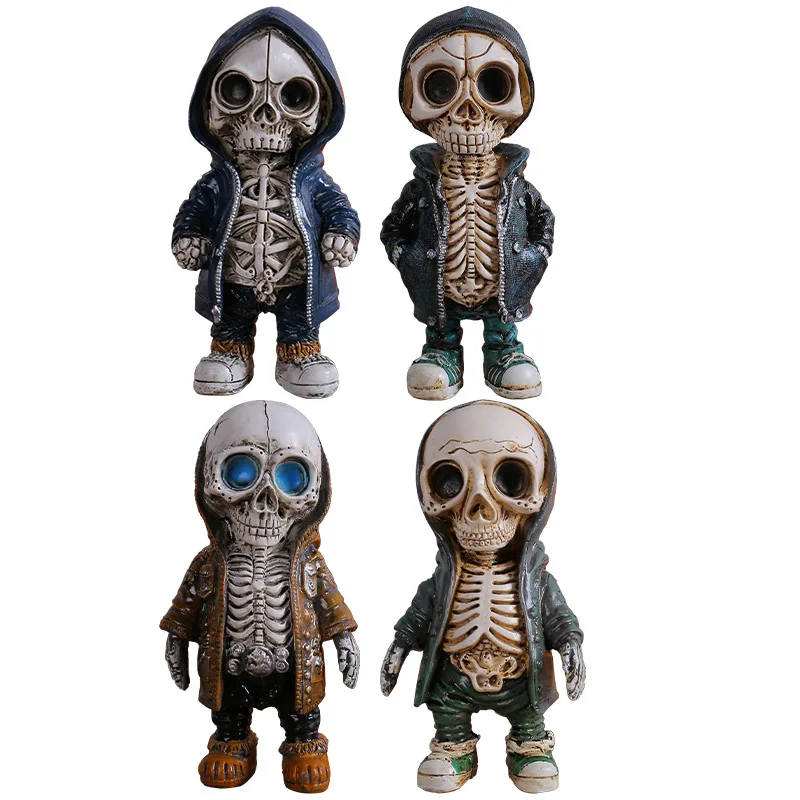 Hot selling new Halloween skull ornament fashionable and creative decoration ghost festival atmosphere scene decoration prop