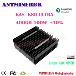 IceRiver KS0 ULTRA 400Gh/S 100W Kaspa MINER ASIC con PSU KAS, minería más económica que KS1, KS2, KS3m, KS3, KS3l