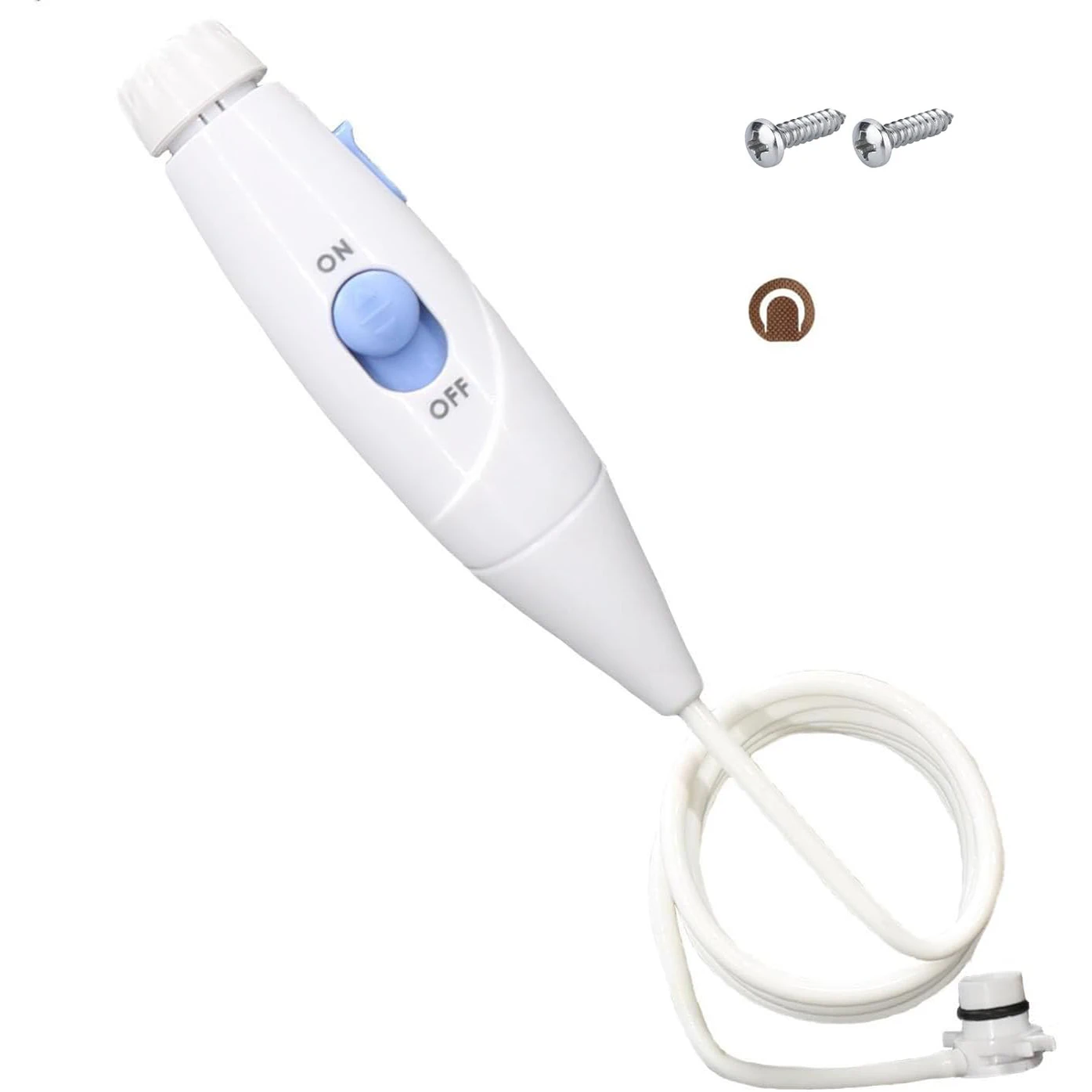 Repuestos de Manguera y Mango Compatibles con el Irrigador Bucal Waterpik Serie WP-100 WP-300 WP-600 WP-900 con Botón Deslizante