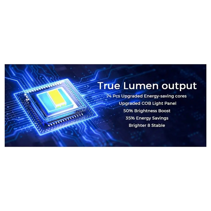 【household-goods】magnetic-led-work-light-rechargeable-portable-750lm-brightness-2200mah-battery-under-hood-for-auto-for-repair