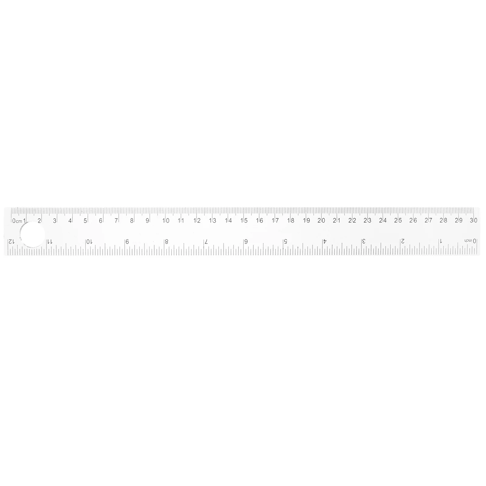 

10 Pcs Magnifying Glass Ruler Standard Scale Student Stationery Plastic for Drawing Drafting Tool Teaching Supplies