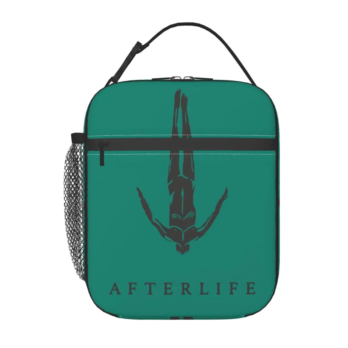 

Afterlife Lbiza Insulated Lunch Bag Reusable Portable Lunch Box Keep Warm Cool Tote Bag with Pocket for Work