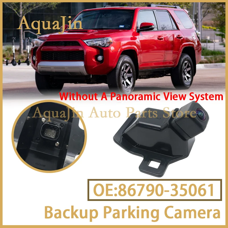 

86790-35061 Car Rear View Camera Back Up Park Assist Camera For Toyota 4Runner N280 2014~2023 2015 2016 2021 2022 OEM 8679035061