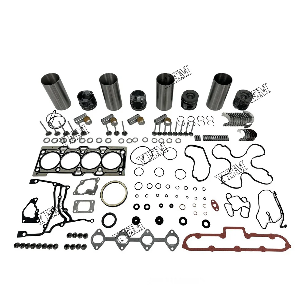 QSF2.8 Cylinder Liner Kit With Gasket Set Bearing&Valve Train For Cummins Engine.