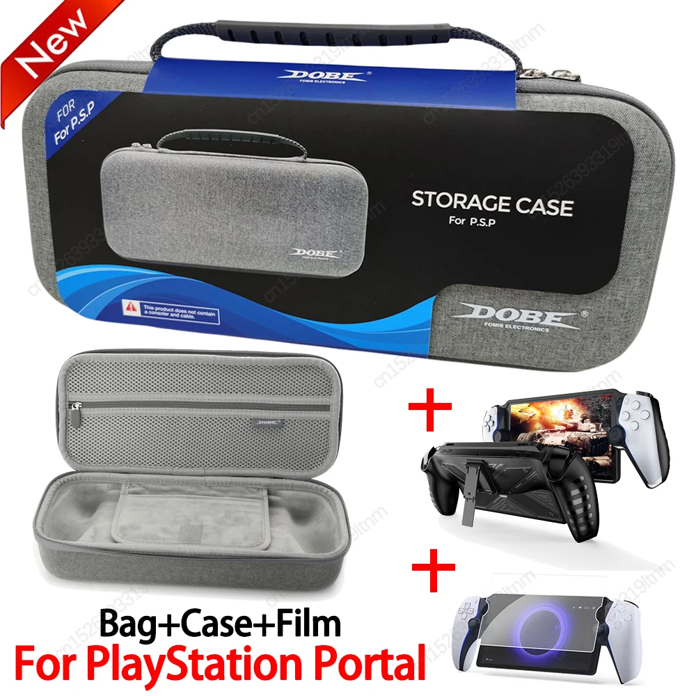 Case Bag For PS5 PlayStation Portal Travel Carrying Case Handheld Console Shockproof Protective Cover For PS Portal Accessories