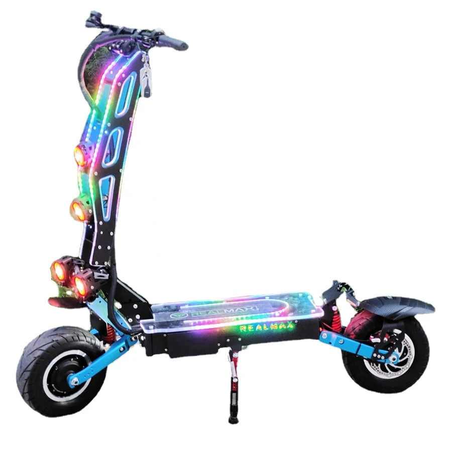 REALMAXS ST-13 2023 Hot Selling 8000W High Speed 100Km Two Wheels Kick Scooter Electric Scooters With Factory Price