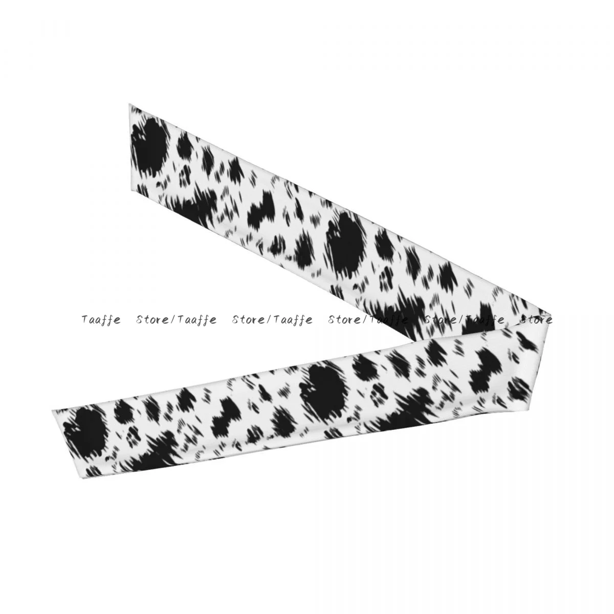 Sweatband Bandanas Dalmatian Animal Print Hairband Head Tie Sports Headband Hair Accessories