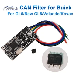 CAN Filter for Buick For GL6 For New GL8 For Volando For Kovac Blocker Filter Emulator for Kilometer Cluster Calibration