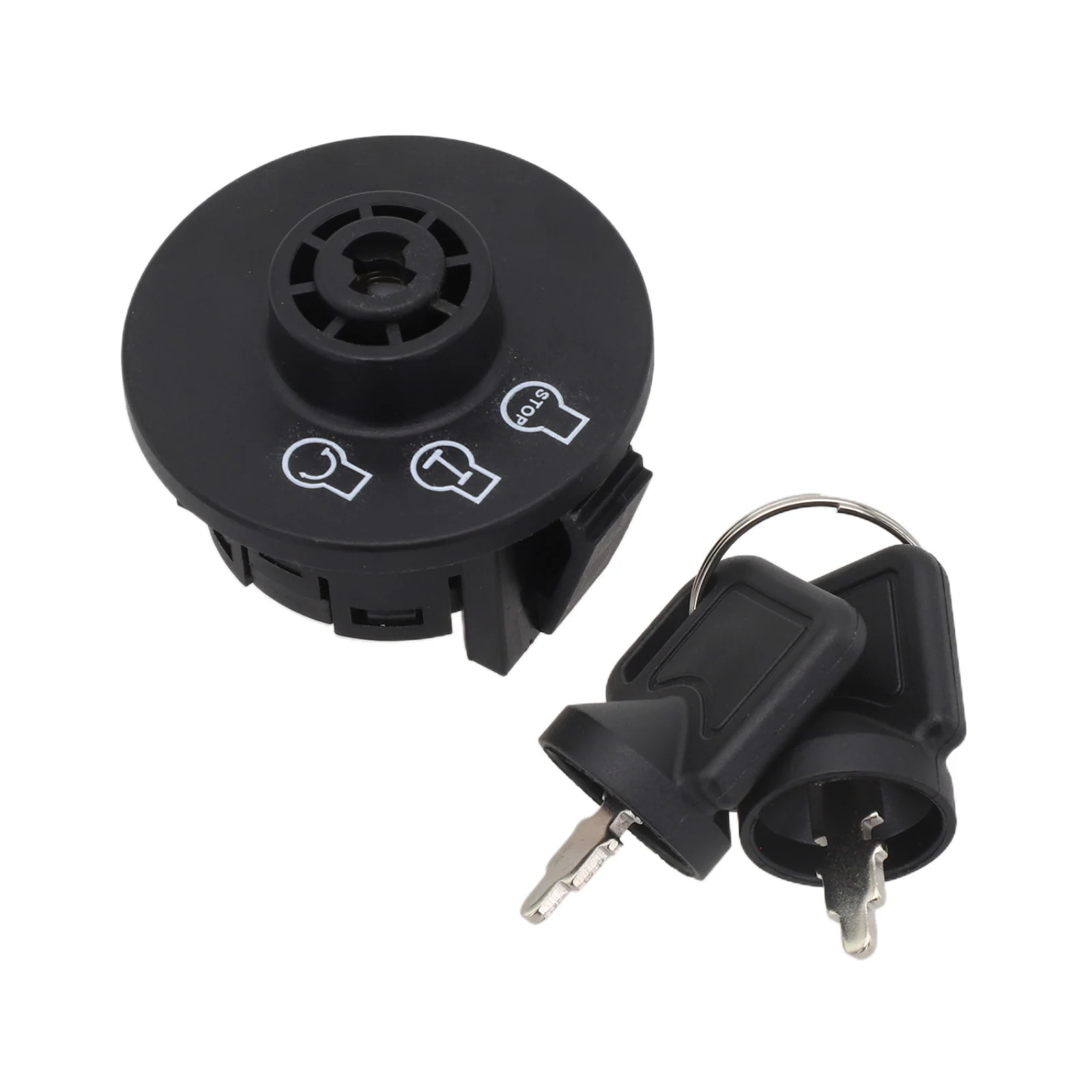 5 Terminal Ignition Switch 117-2221 137-4100 3 Postion Black Compatible Easy Installation For ExMark Replace Part