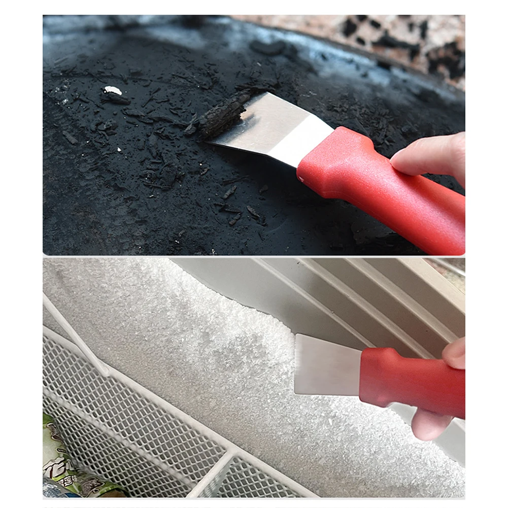 สําหรับย่างทําความสะอาดทําความสะอาดพลั่ว Putty ทําความสะอาดบ้าน Beveled Scraping Edge การทําความสะอาดที่มีประสิทธิภาพการออกแบบตามหลักสรีรศาสตร์