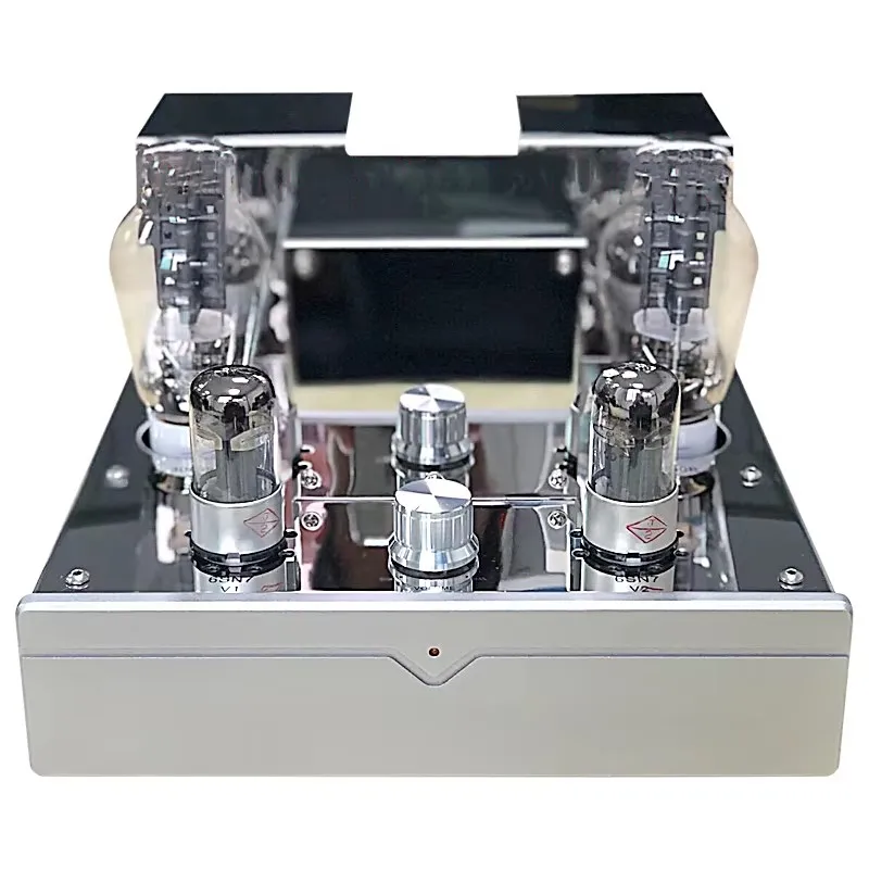 AIYIMA SMSL 6N8P 300B Single-ended Class A Vacuum Tube Amplifier 2.0 Stereo 10W 300B integrated Amplifier Audio