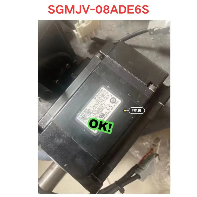 Used SGMJV-08ADE6S electrical machinery Functional test OK