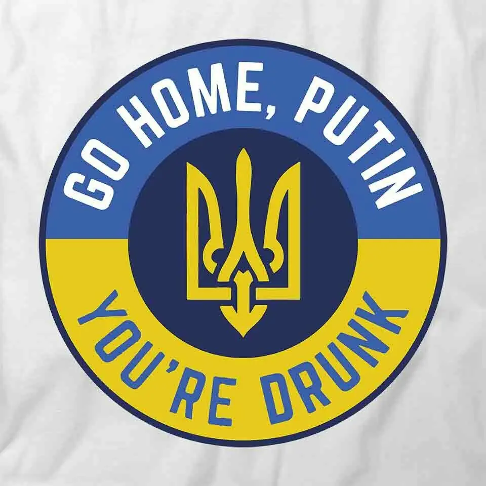 GO HOME YOURE DRUNK TShirt Russian Tee Short-Sleeved Cotton HUMOR Premium Cotton Short Sleeve O-Neck Mens T Shirt