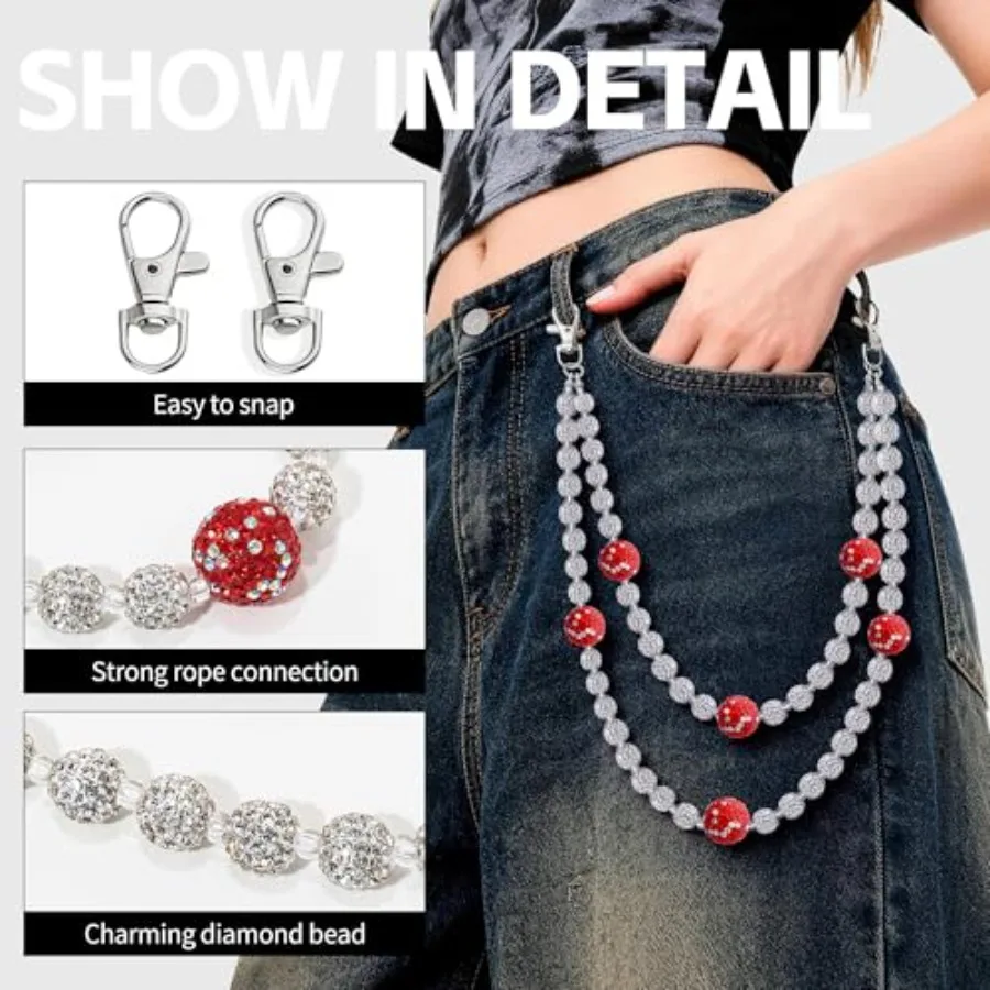 Wallet Chains for Men Layered  - Jeans Pants Fashion Men บทวิจารณ์และราคา