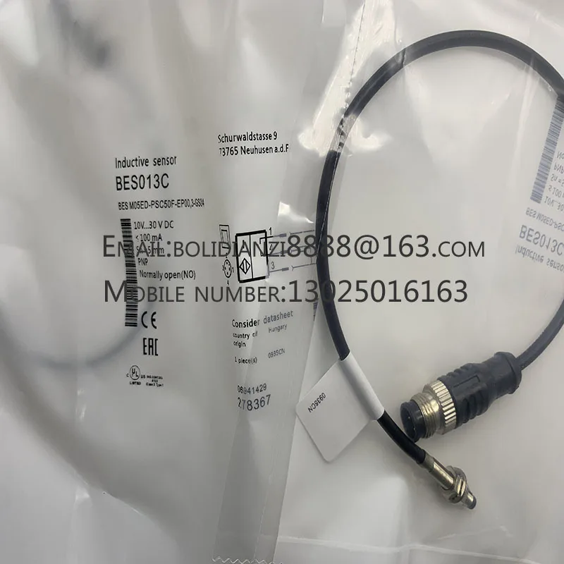 Nuevo sensor para interruptor de proximidad BES G08EG-PSC15B-BP02 Disponibile