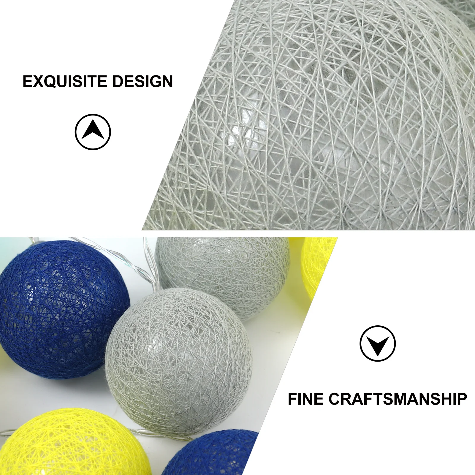 1 مجموعة 20 المصابيح عيد الميلاد مهرجان سلسلة أضواء تأثير الديكور الجيد مناسبات متعددة لا أضواء سلسلة عيد الميلاد #6