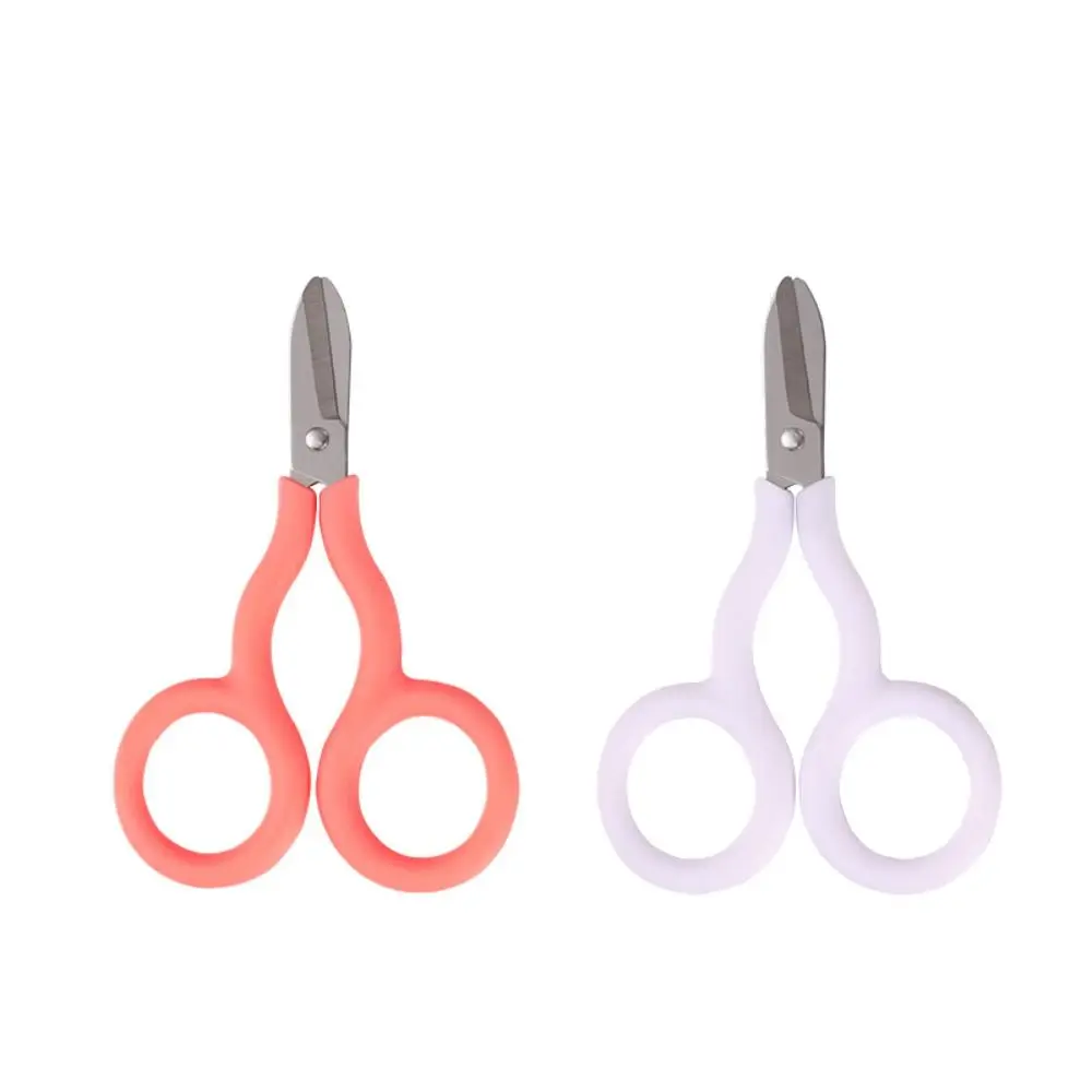 Stationery Portable Safe Mini Scissor Stainless Steel Paper Work Mini Pocket Scissors Handwork Small Paper Cutter Student